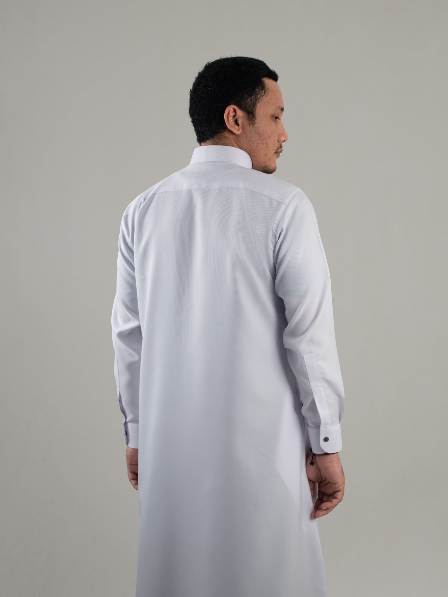 Durer Thobe Cotton Blend - White Cuff