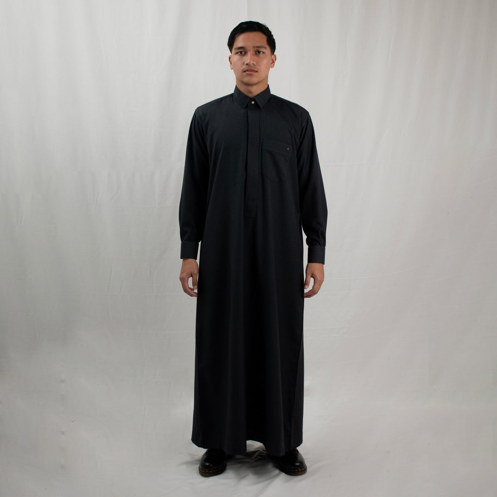 Hasan Semiwool - Charcoal