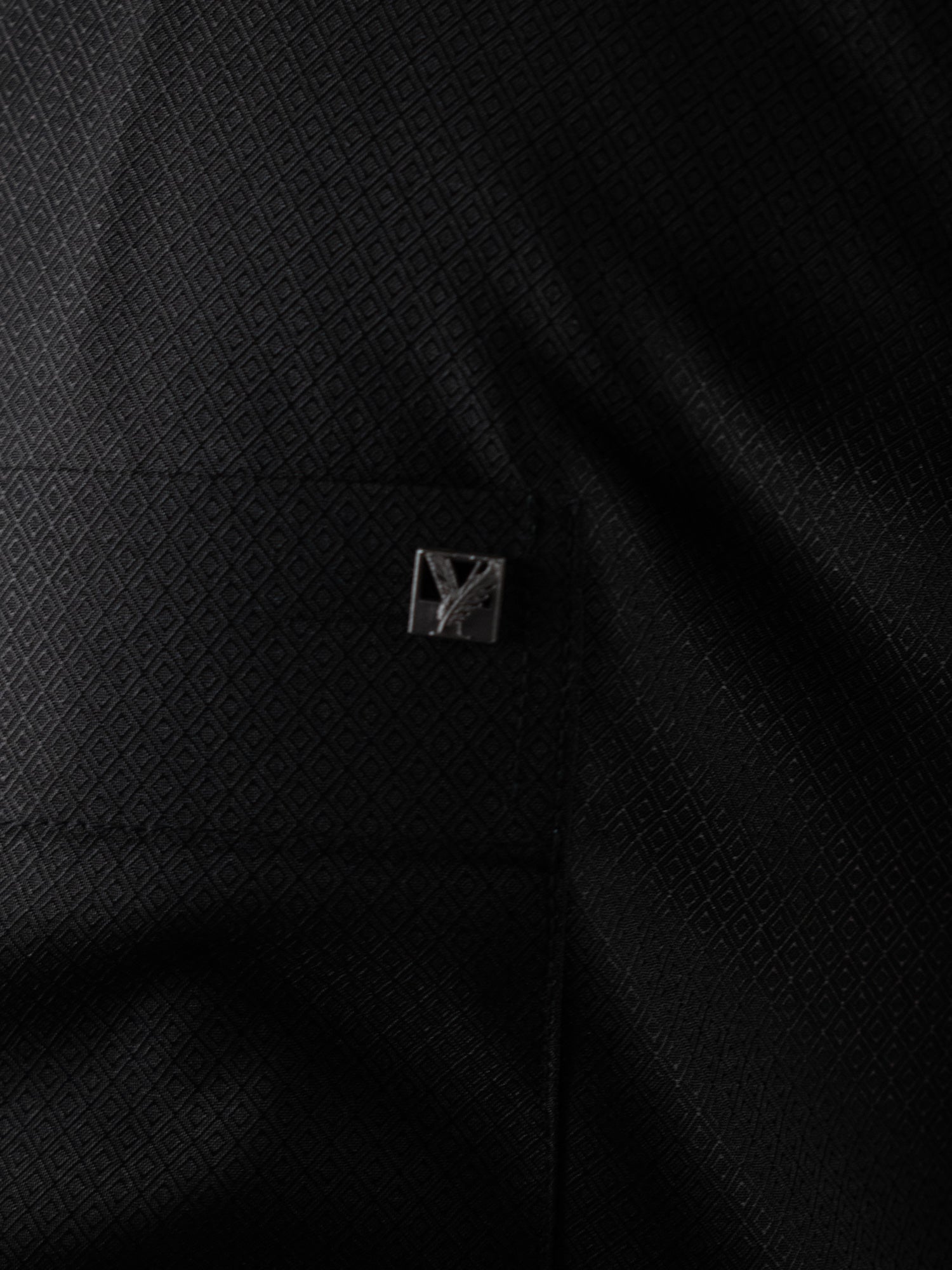 Fibonaccie Thobe Cotton Blend - Black Cuff