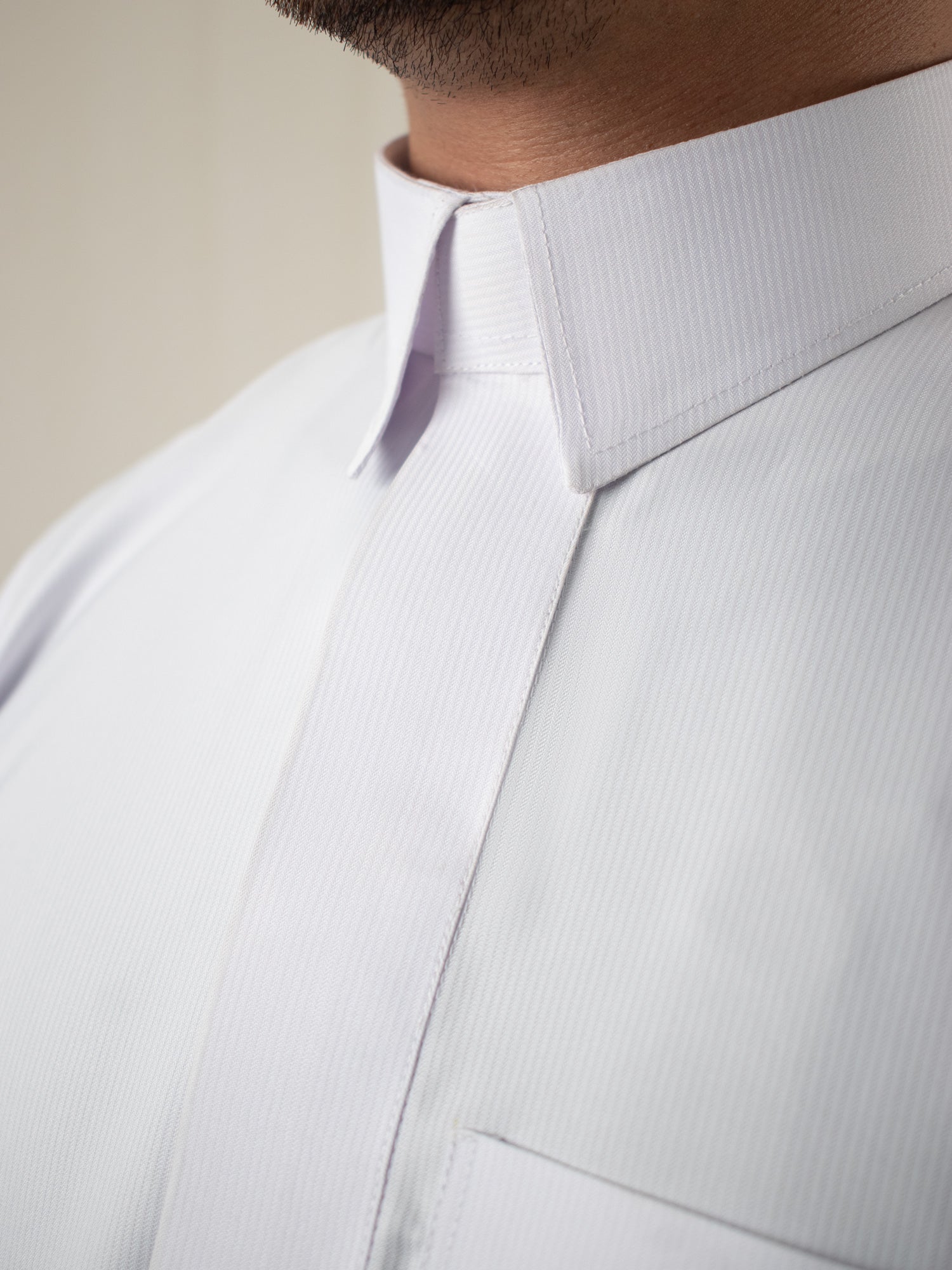 Durer Thobe Cotton Blend - White Cuff