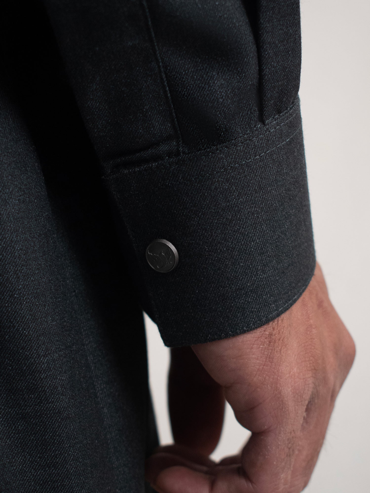 Baskie II Thobe Semiwool - Charcoal