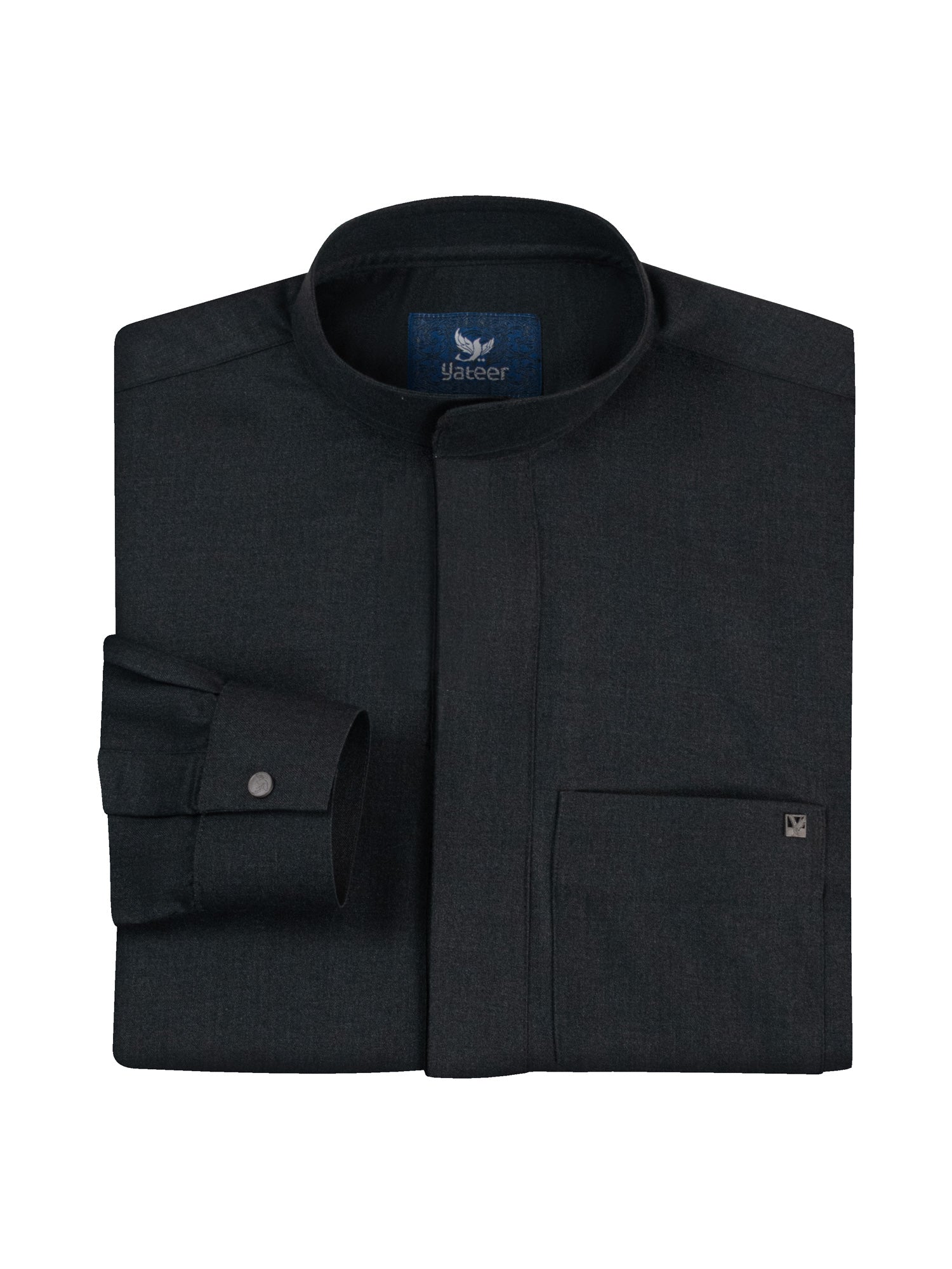 Baskie II Thobe Semiwool - Charcoal