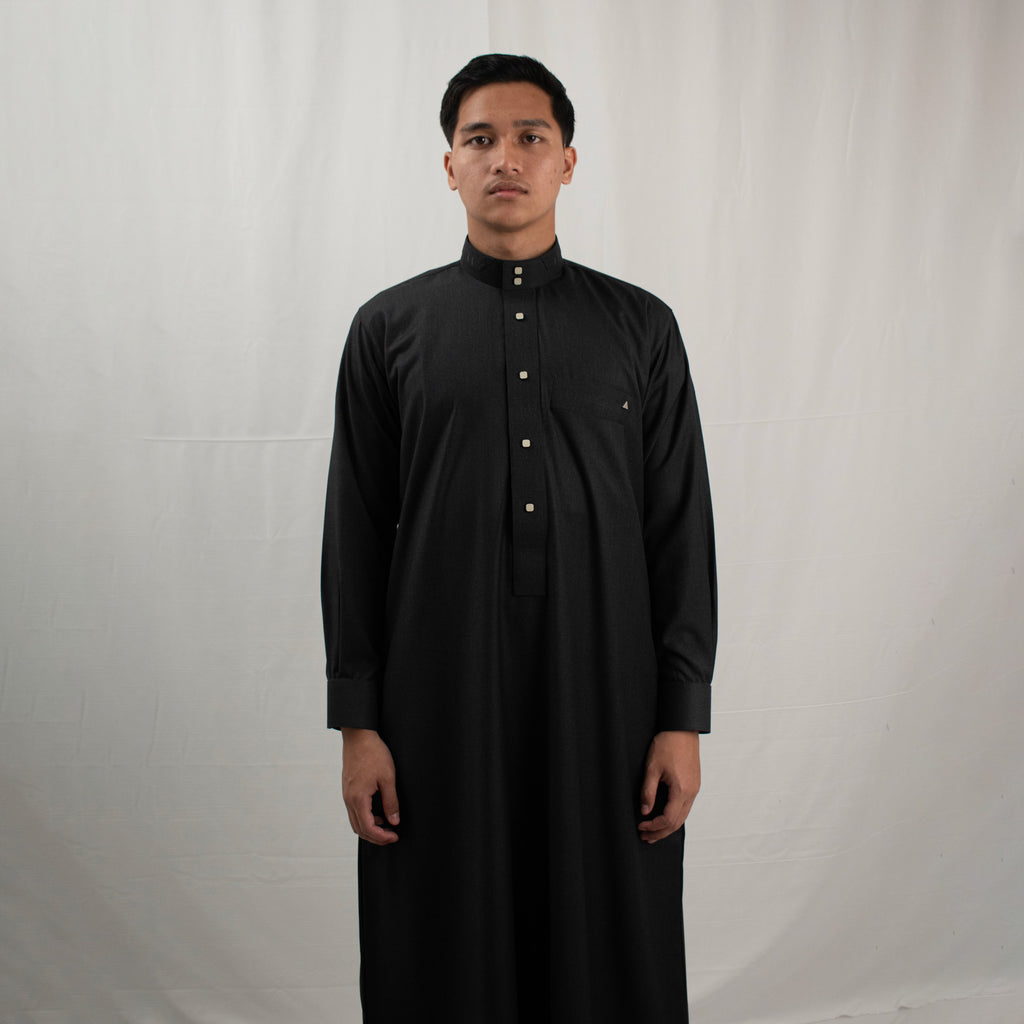 Husin Semiwool - Dark Brown