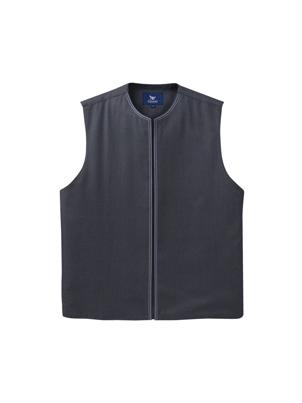 Vest Outer Collarless - Gray