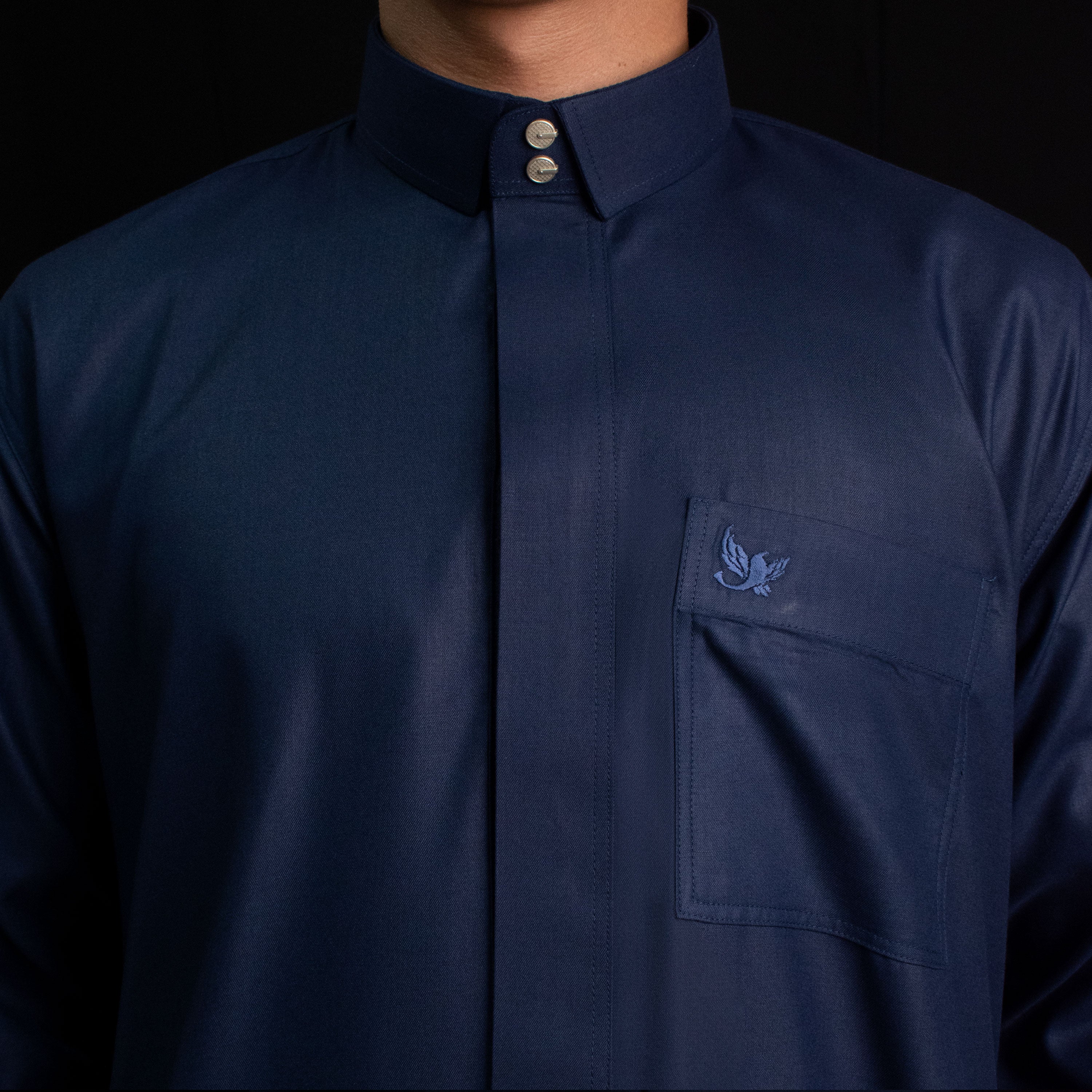 Farabie Cotton FD - Navy