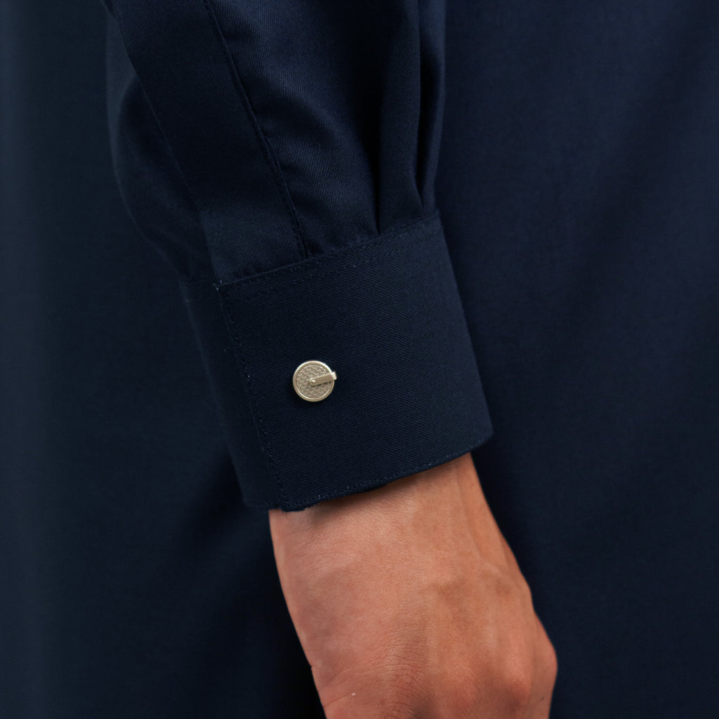 Yakheer Salur Cotton FD - Navy