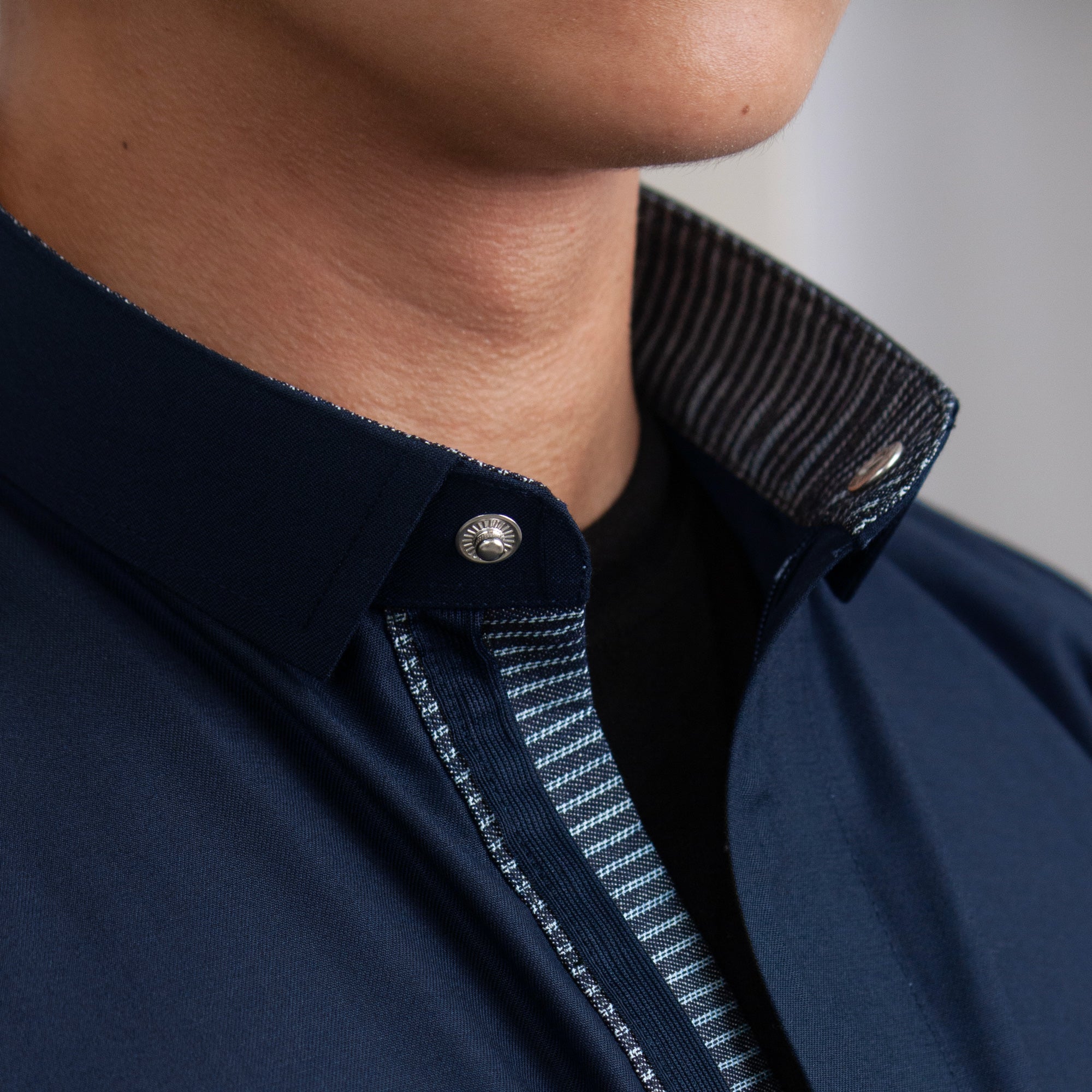 Yakheer Salur Cotton FD - Navy