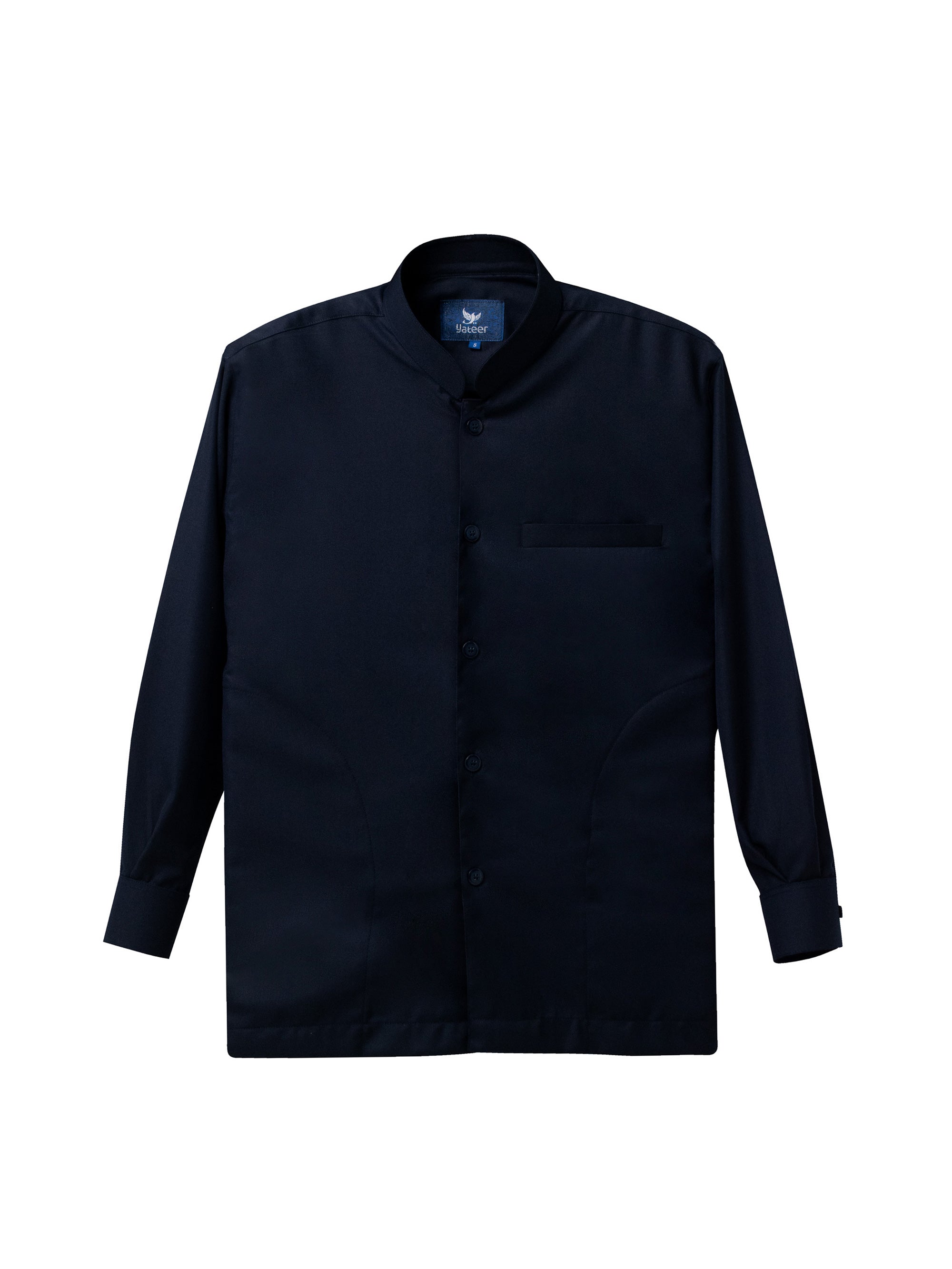 Qomar Cuff Semiwool Navy