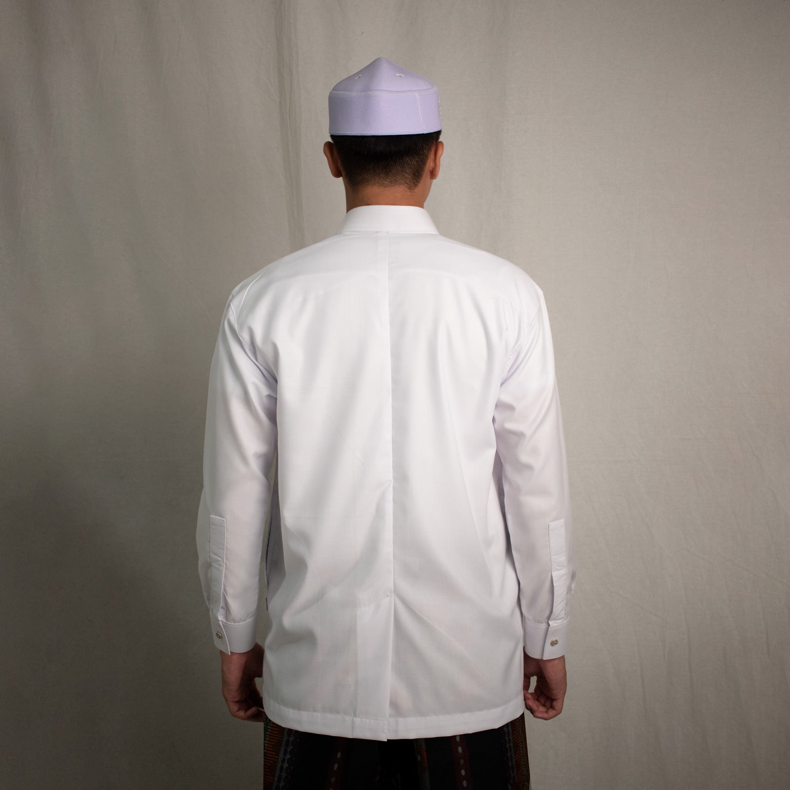 Qomar Cuff Cotton FD White