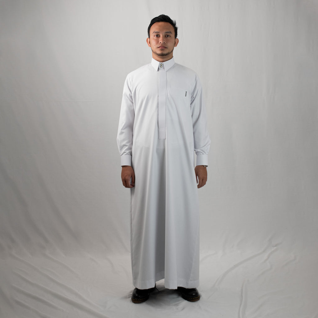 Hasanen Semiwool - White