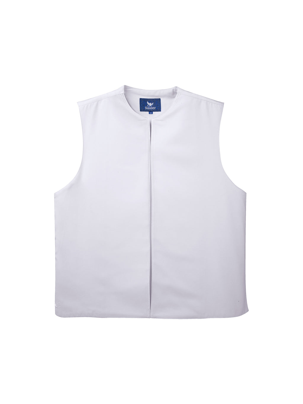 Vest Outer Collarless - White