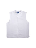 Vest Outer Collarless - White