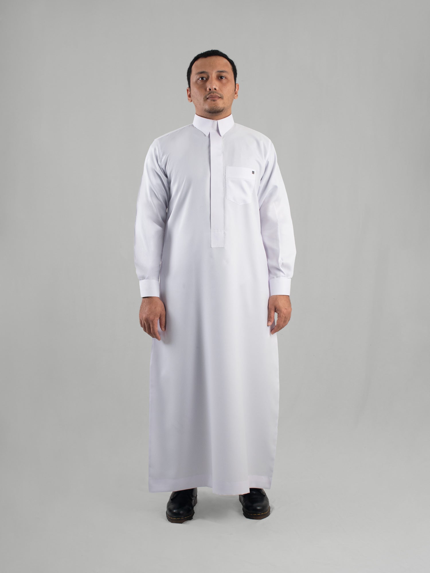 Durer Thobe Cotton Blend - White Cuff